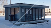 Зимний офис 4 х 6 м (закрытая часть 3,5х5,5), фото 2