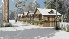 Ярмарочный домик New scandinavian