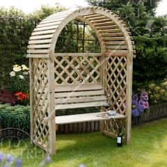 Беседка арка из дерева