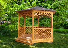 Шестигранная Беседка-Пергола