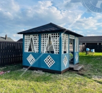 Прямоугольная беседка РОМБ, фото 6