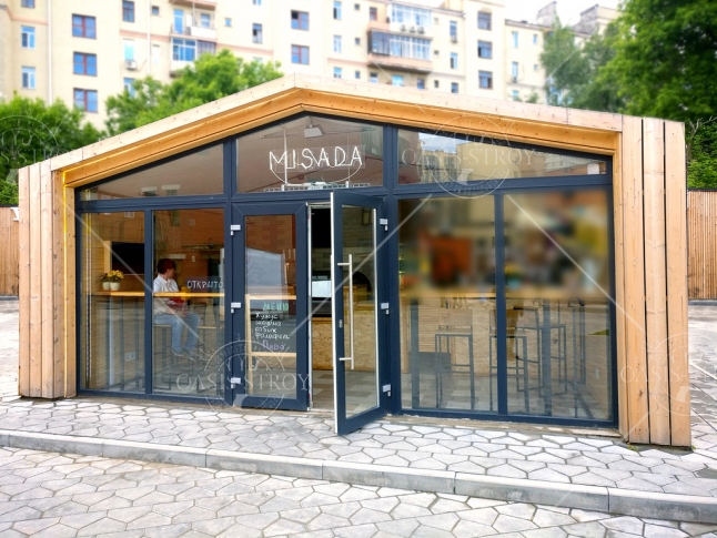 Ярмарочный домик Павильон-кафе 5х5м