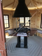 Барбекю-гриль «Островного» типа