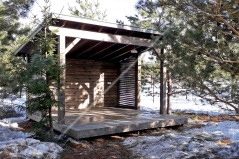 Односкатная квадратная беседка 4х4 м