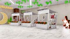 Ярмарочный домик для внутренней ярмарки №2