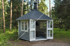 Гриль-домик финский №7 Д=3 м 