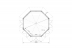 Застекленная восьмигранная беседка в стиле прованс d=3,6м, фото 4